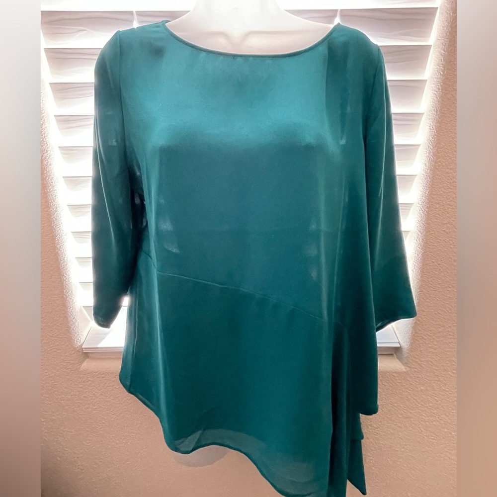 Chicos Asymmetrical Tunic Top